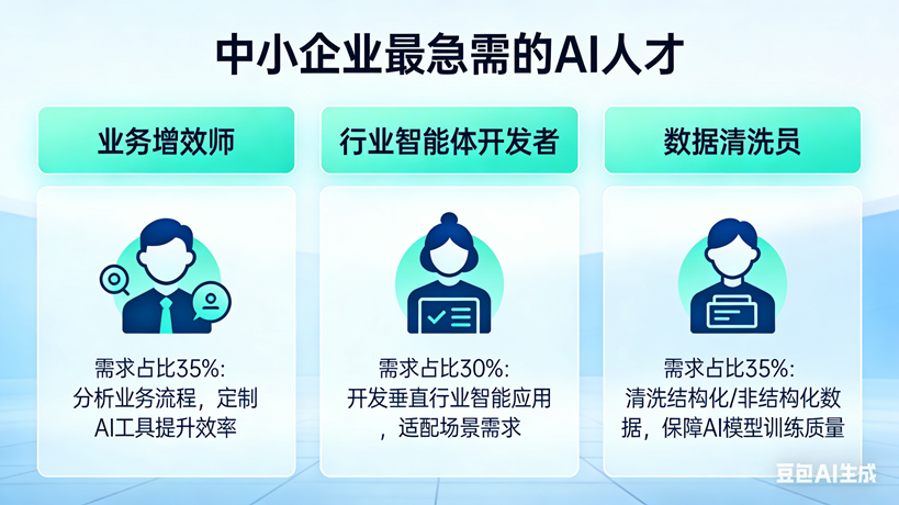 AI分析：中小企业最急需的AI人才