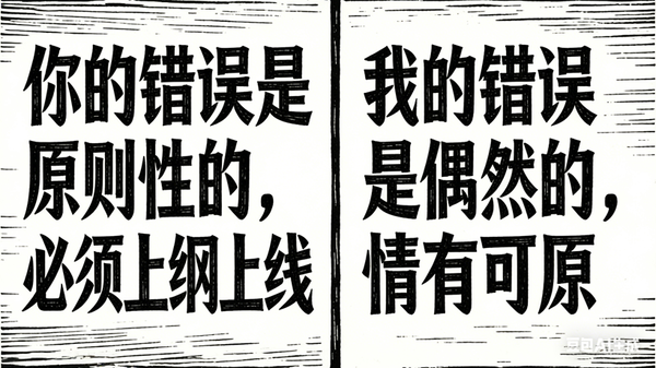 AI分析：双标人常用话术