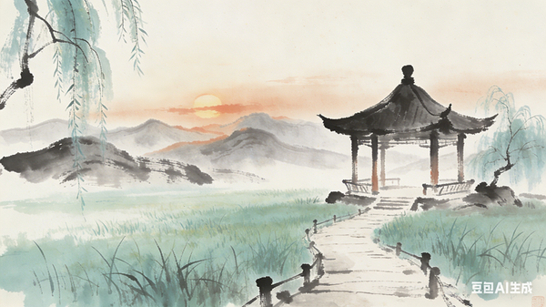 《送别》李叔同（弘一法师）