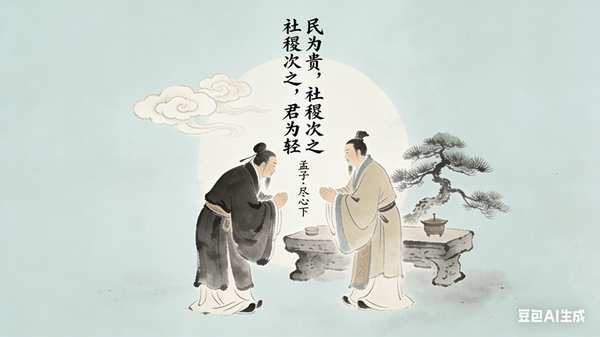 民为贵，社稷次之，君为轻