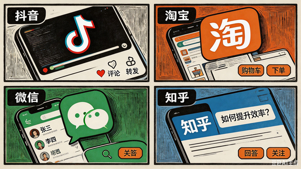 各平台都在增加AI搜索