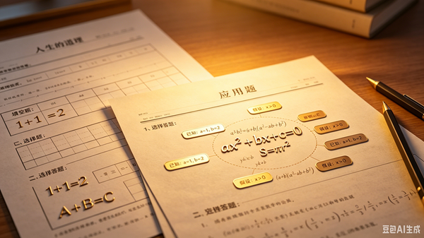 人生就像数学题